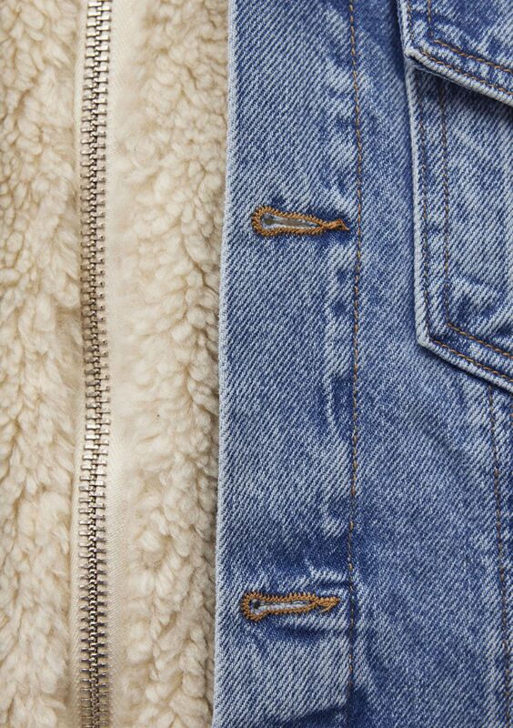 RUBINA Kadın Mavi Denim Ceket - M1110278