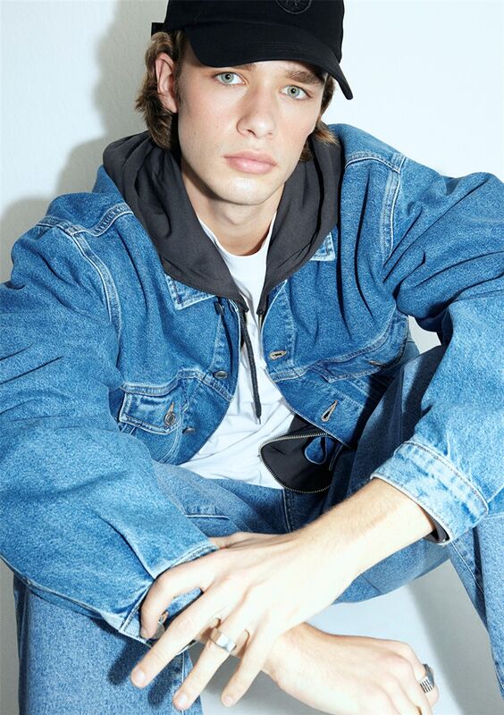 RYAN Erkek Mavi Denim Ceket - M0110001