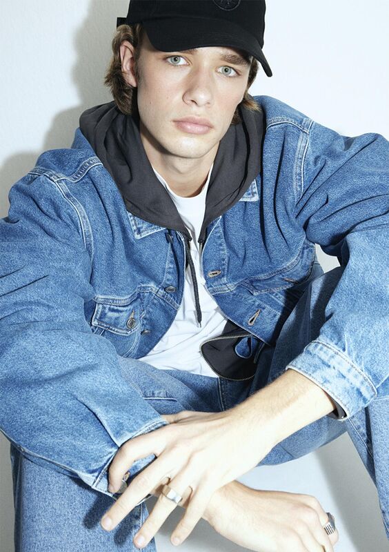 RYAN Erkek Mavi Denim Ceket - M0110001