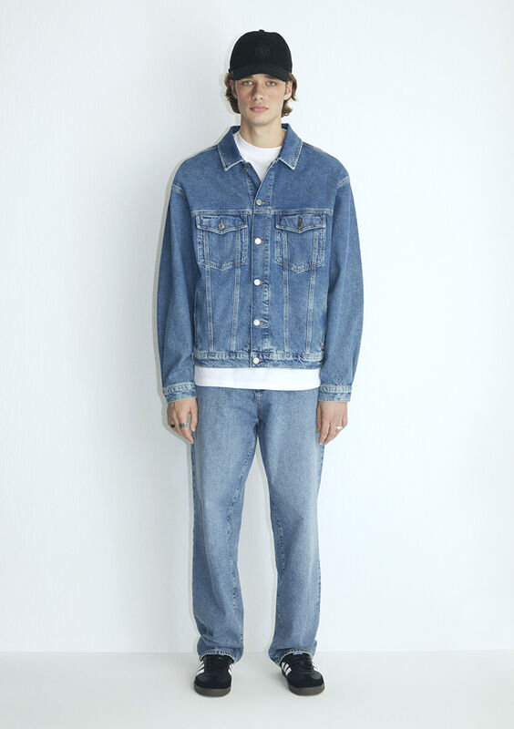 RYAN Erkek Mavi Denim Ceket - M0110001