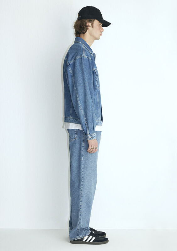 RYAN Erkek Mavi Denim Ceket - M0110001