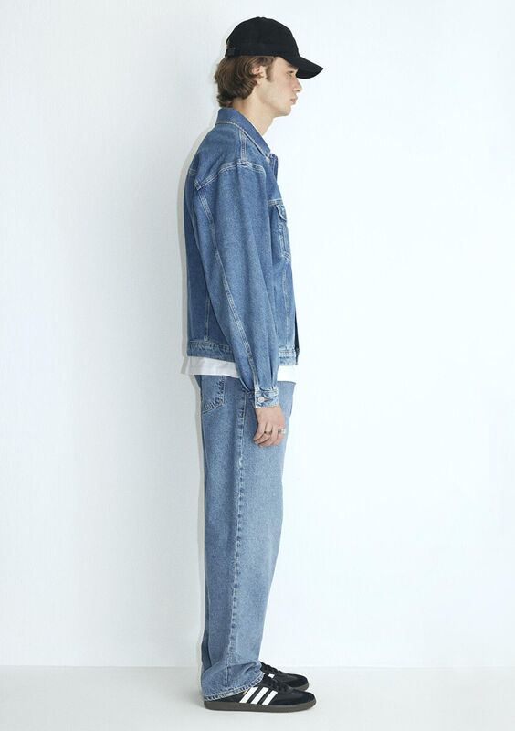 RYAN Erkek Mavi Denim Ceket - M0110001
