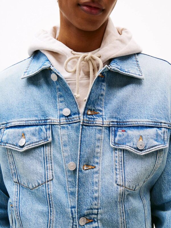 RYAN RGLR TRCKR JCKT EXT CI8119 Erkek Mavi Ceket - DM0DM21916