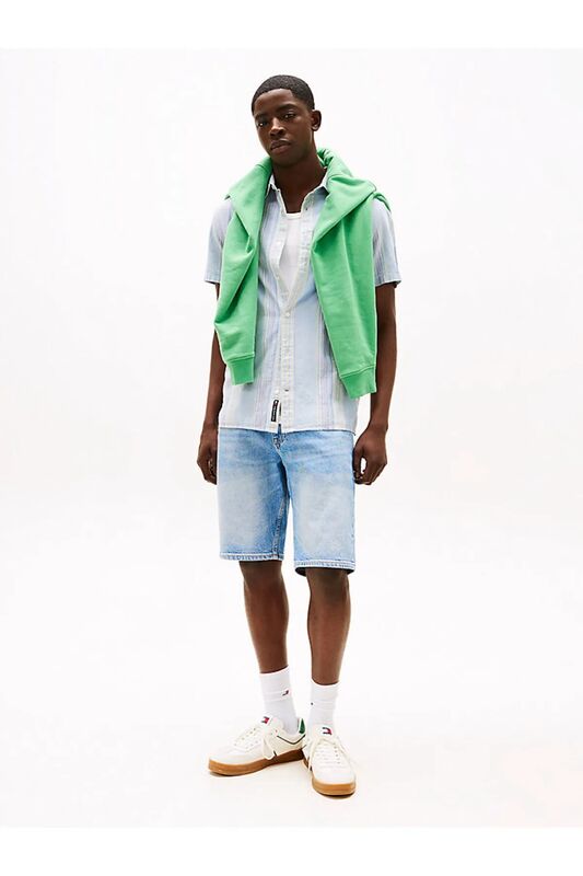 Tommy Hilfiger - SCANTON SHORT BI0112 Erkek Mavi Şort - DM0DM20954