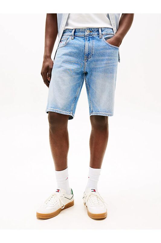Tommy Hilfiger - SCANTON SHORT BI0112 Erkek Mavi Şort - DM0DM20954