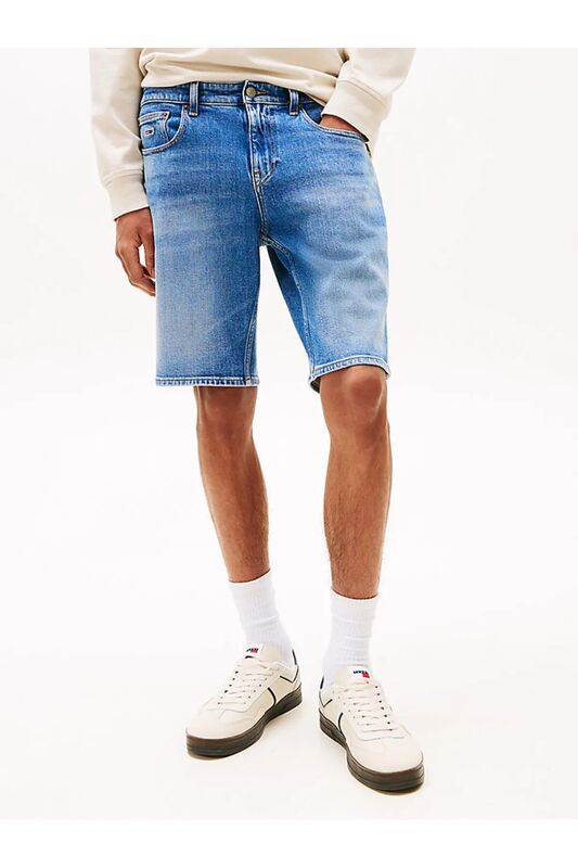 Tommy Hilfiger - SCANTON SHORT BI0134 Erkek Mavi Şort - DM0DM20960