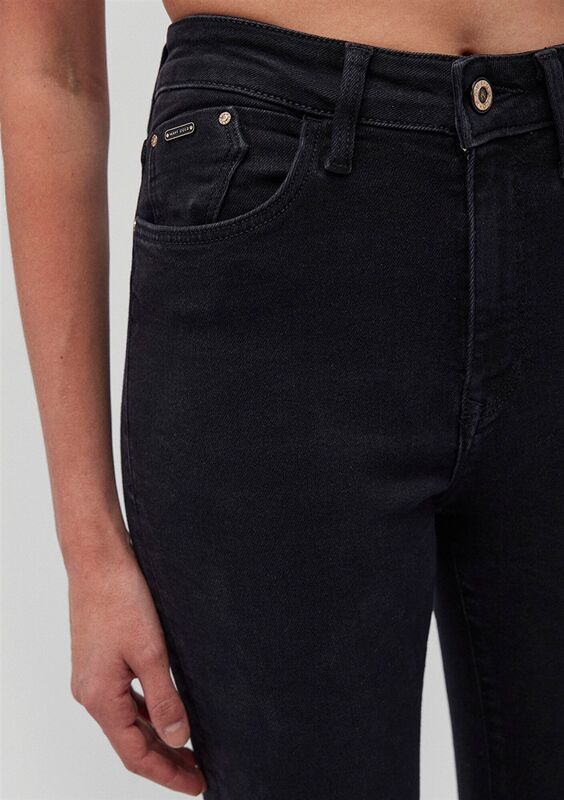 SERENAY Kadın Deep Smoke GOLD PREMIUM Denim Pantolon - M100980