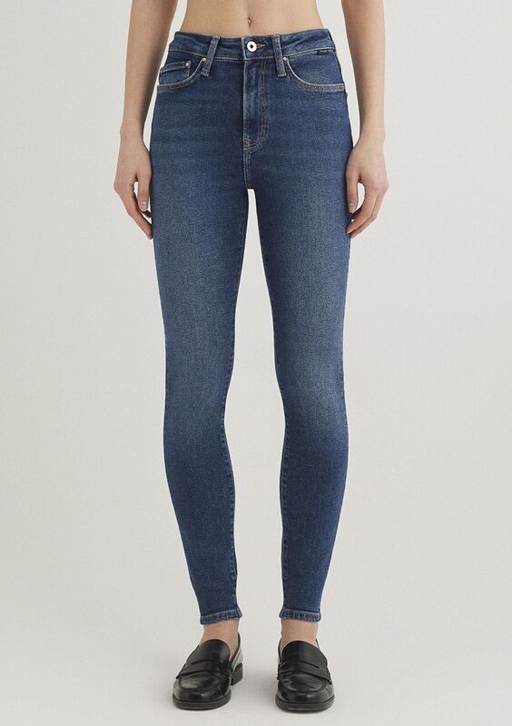 SERENAY Kadın Lacivert Denim Pantolon - M100980