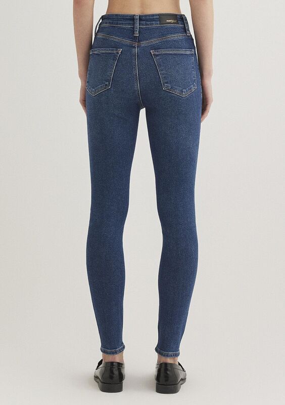 SERENAY Kadın Lacivert Denim Pantolon - M100980