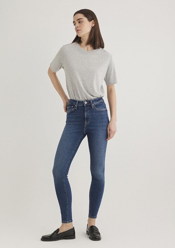 Mavi - SERENAY Kadın Lacivert Denim Pantolon - M100980