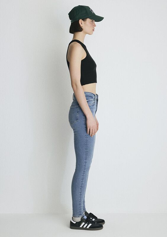 SERENAY Kadın Mavi Denim Pantolon - M100980