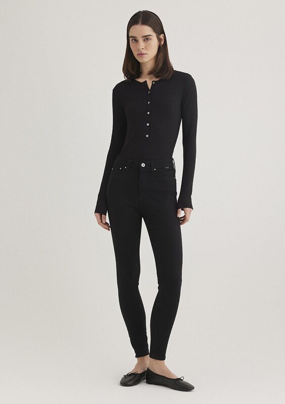 SERENAY Kadın Siyah Denim Pantolon - M100980