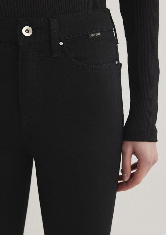 SERENAY Kadın Siyah Denim Pantolon - M100980