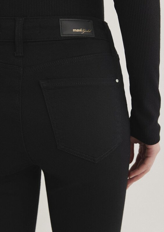 SERENAY Kadın Siyah Denim Pantolon - M100980