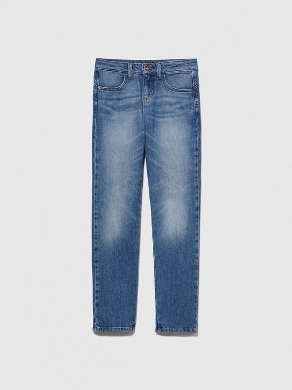 Shibuya Slim Fit Denim Pantolon Kadın Siyah Pantolon - 323A4WTCLE02O