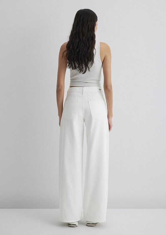 SIENA Kadın Beyaz Denim Pantolon - M1010763