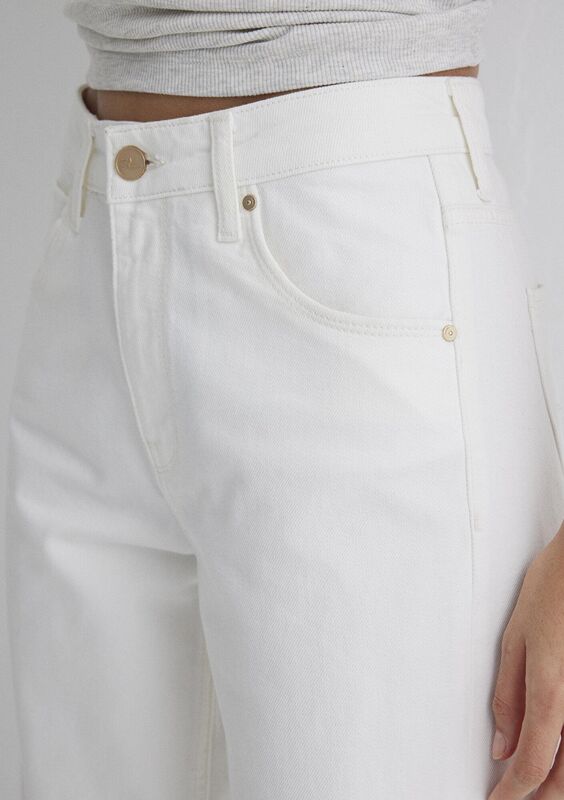 SIENA Kadın Beyaz Denim Pantolon - M1010763