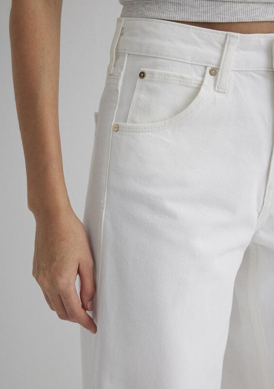 SIENA Kadın Beyaz Denim Pantolon - M1010763