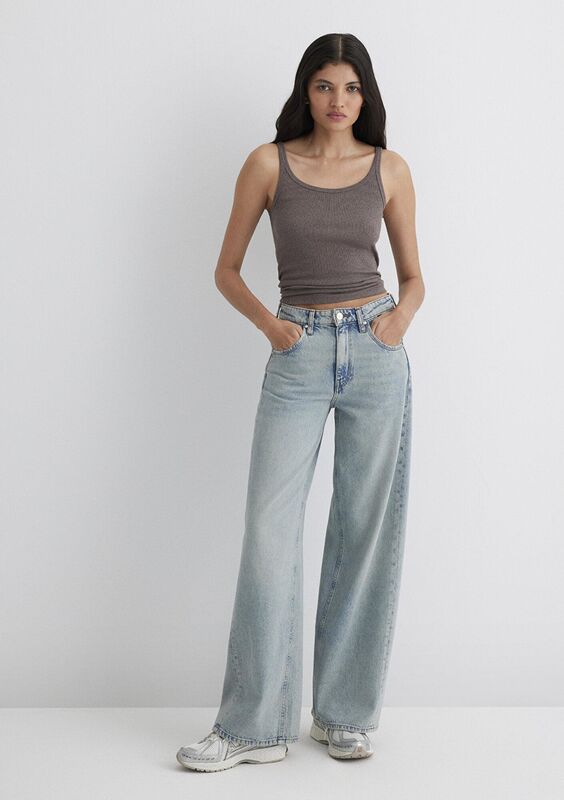 SIENA Kadın Mavi Denim Pantolon - M1010763