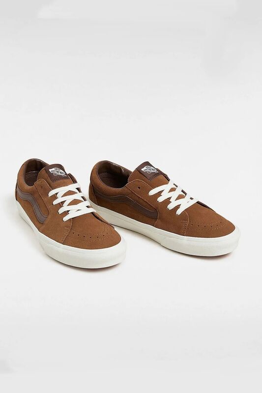 SK8-Low Uniseks Kahverengi Spor Ayakkabı - VN0009QR