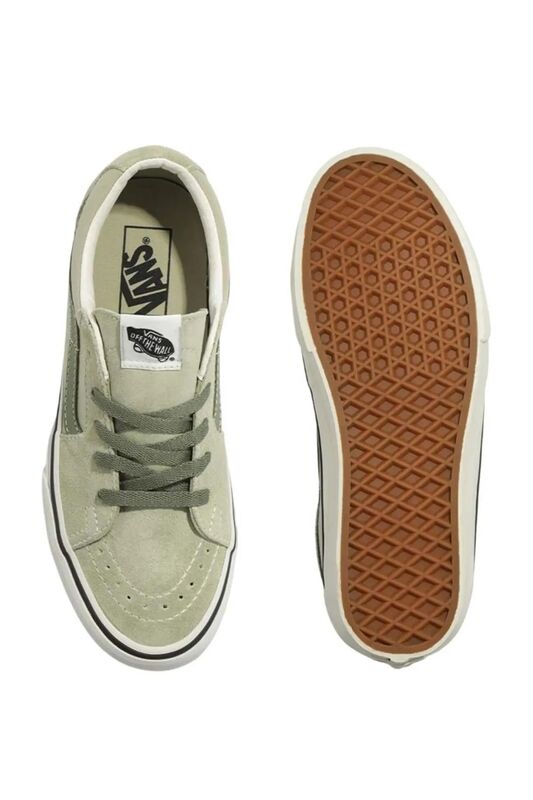 SK8-Low Uniseks Yeşil Spor Ayakkabı - VN0009QR