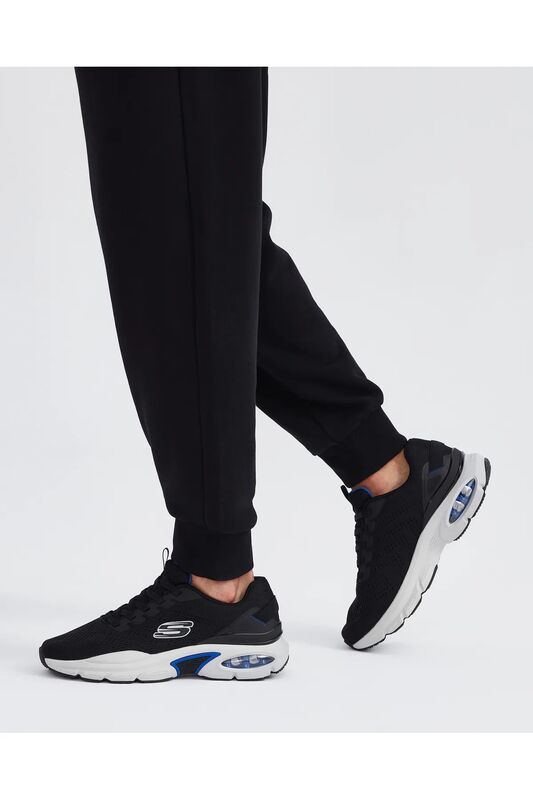 Skech - Air Ventura Erkek Siyah/Mavi Spor Ayakkabı - 232655