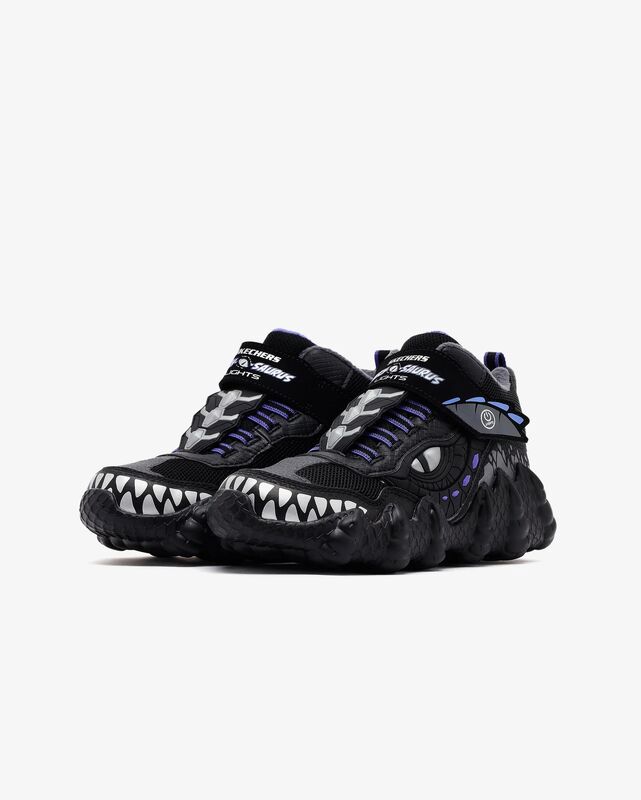 Skech-O-Saurus Lights Erkek Çocuk Siyah Spor Ayakkabı - 400118L