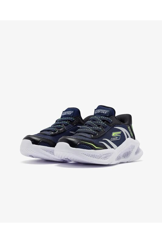 SKECHERS METEOR-LİGHTS - BRİSK-BEAMS Erkek Çocuk Lacivert/Siyah Spor Ayakkabı - 403848L
