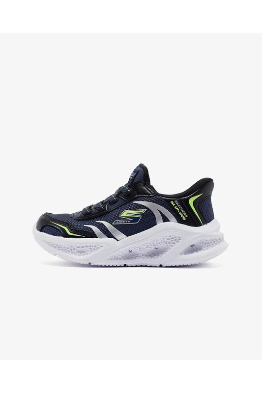 Skechers Meteor-Lights Brisk-Beams Erkek Çocuk Lacivert/Siyah Spor Ayakkabı - 403848L