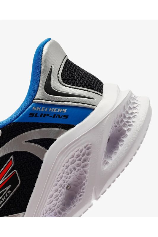 Skechers Meteor-Lights - Brisk-Beams Erkek Çocuk Siyah Sneaker - SK403848L