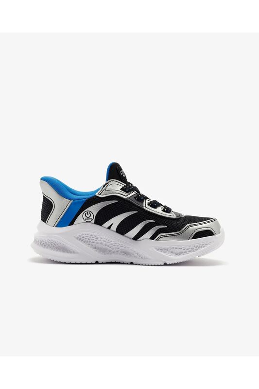 Skechers Meteor-Lights - Brisk-Beams Erkek Çocuk Siyah Sneaker - SK403848L