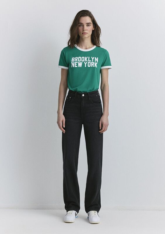 SKY Kadın Gri Denim Pantolon - M1010627