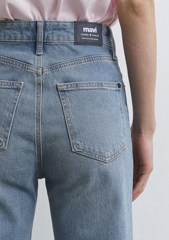 SKY Kadın Mavi Denim Pantolon - M1010627