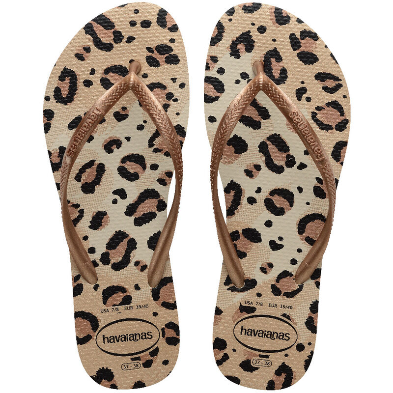 Havaianas - SLIM ANIMALS Kadın Sarı Terlik - 4103352