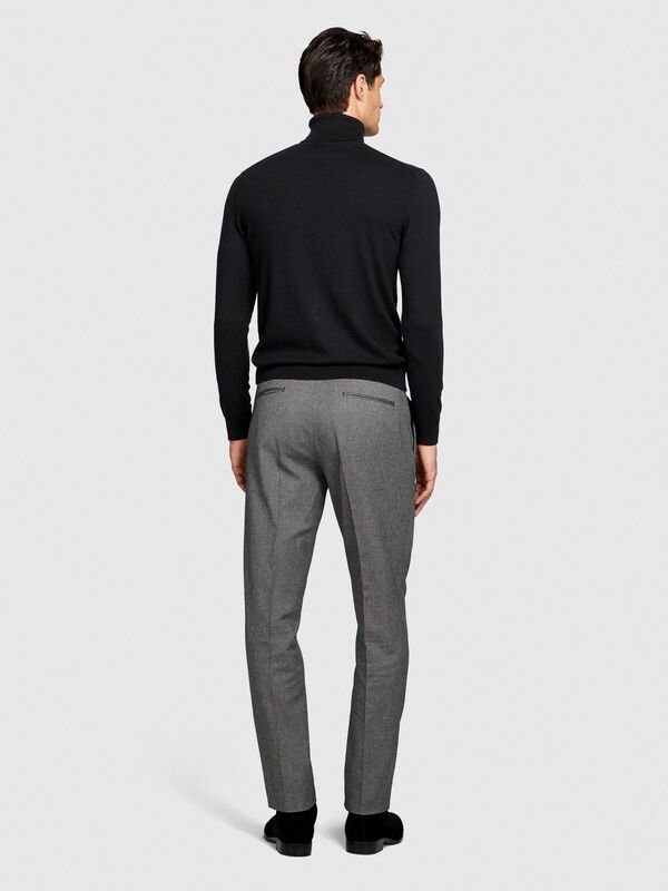 Slim Fit Çizgili Kumaş Pantolon Erkek Renkli Pantolon - 323A4LAGSF031