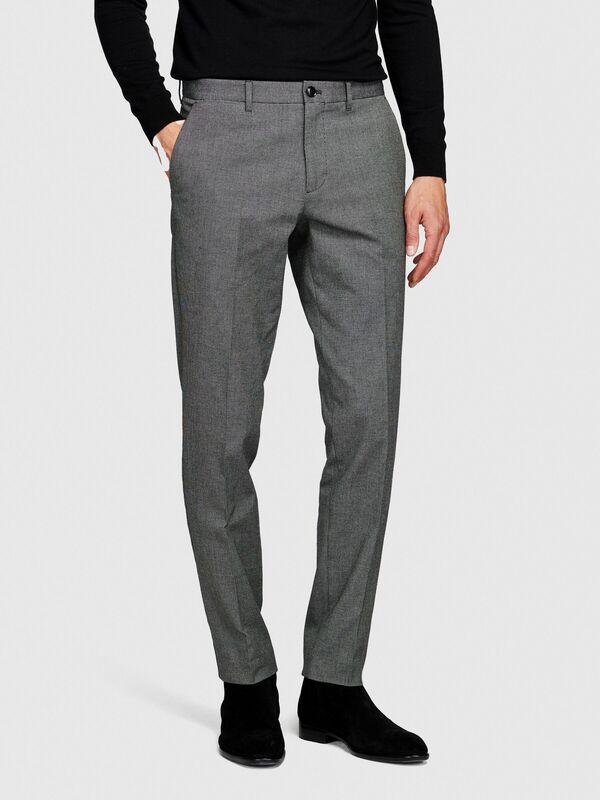 Slim Fit Çizgili Kumaş Pantolon Erkek Renkli Pantolon - 323A4LAGSF031