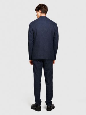 Sisley - Slim Fit Çizgili Şardonlu Pantolon Erkek Renkli T-Shirt - 323A4PDLSF03C