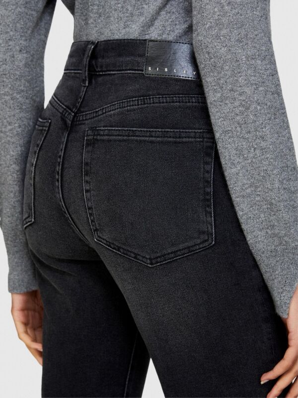 Slim Fit Denim Pantolon Kadın Lacivert Pantolon - 323A4BOULE02K