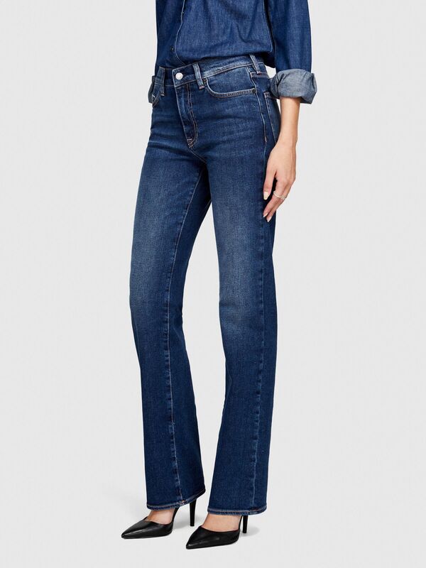 Slim Fit Denim Pantolon Kadın Renkli Pantolon - 323A4BOULE02K