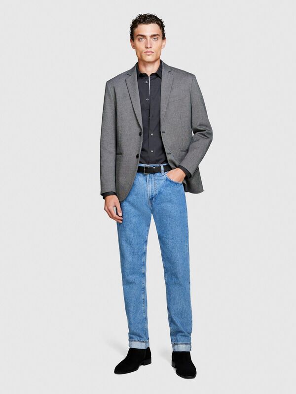 Slim Fit Esnek Koton Gömlek Erkek Renkli Gömlek - 323A5CNX5QL19