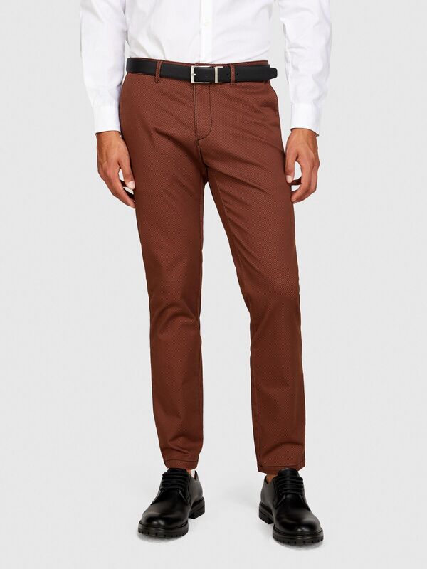 Slim Fit Esnek Pantolon Erkek Renkli Pantolon - 323A4QUXSF02X