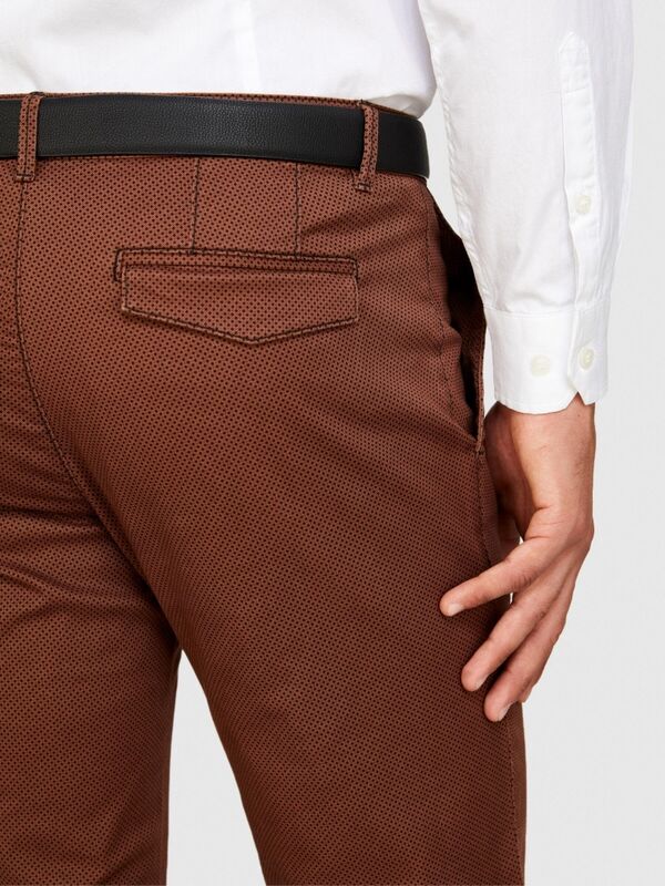 Slim Fit Esnek Pantolon Erkek Renkli Pantolon - 323A4QUXSF02X