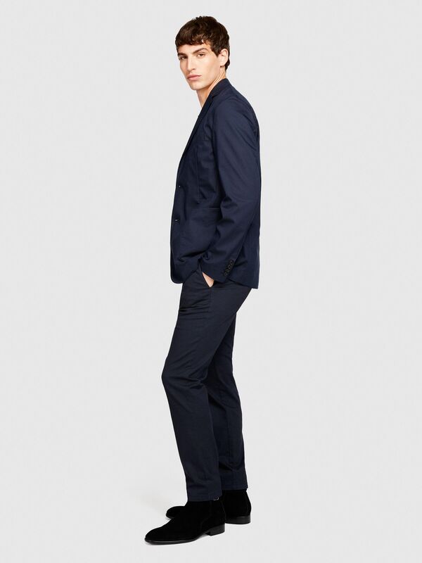 Slim Fit Esnek Pantolon Erkek Turuncu Pantolon - 323A4QUXSF02X