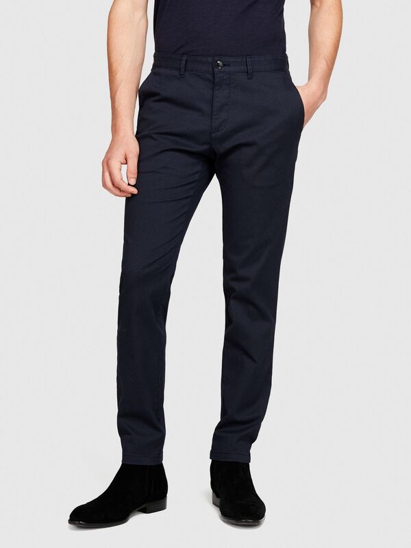 Slim Fit Esnek Pantolon Erkek Turuncu Pantolon - 323A4QUXSF02X