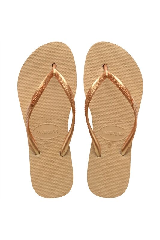 Havaianas - SLIM FLATFORM Kadın Sarı Terlik - 4144537