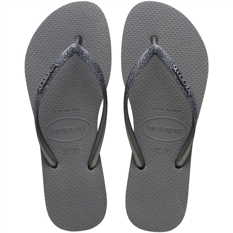 Havaianas - SLIM GLITTER II Kadın Gri Terlik - 4146975