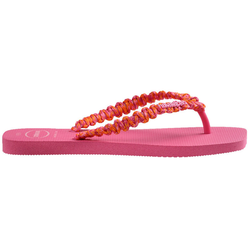 SLIM SQUARE BOHO Kadın Pembe Terlik - 4149945