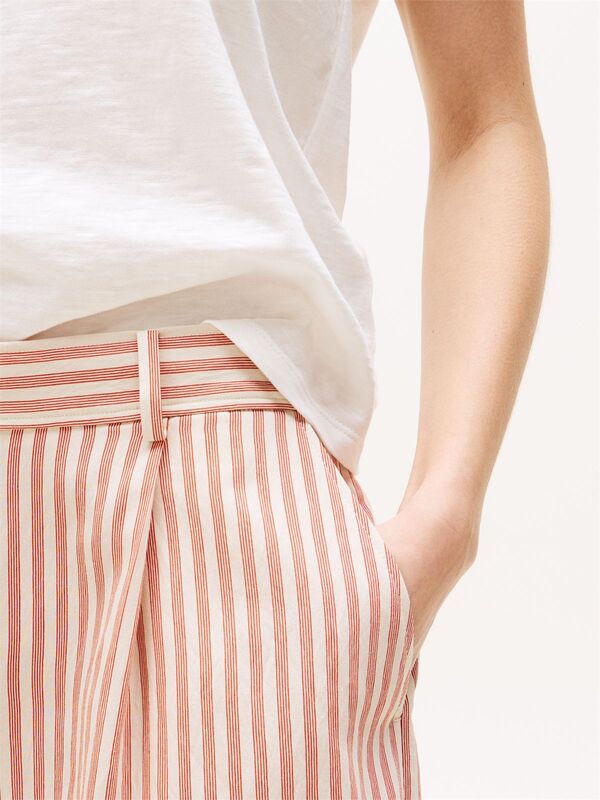 SLUB MDRN C-NK SS T-SHIRT Kadın Beyaz T-Shirt - WW0WW45747