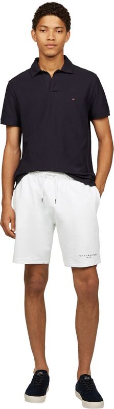 SMALL TOMMY LOGO SWEATSHORTS Erkek Beyaz Eşofman Altı - MW0MW38698