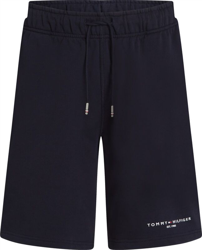 SMALL TOMMY LOGO SWEATSHORTS Erkek Mavi Eşofman Altı - MW0MW38698